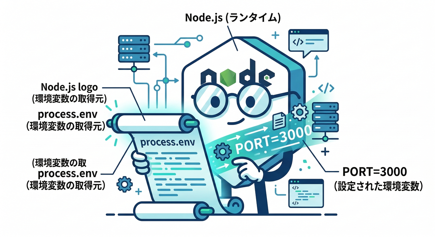 Node.js process.env