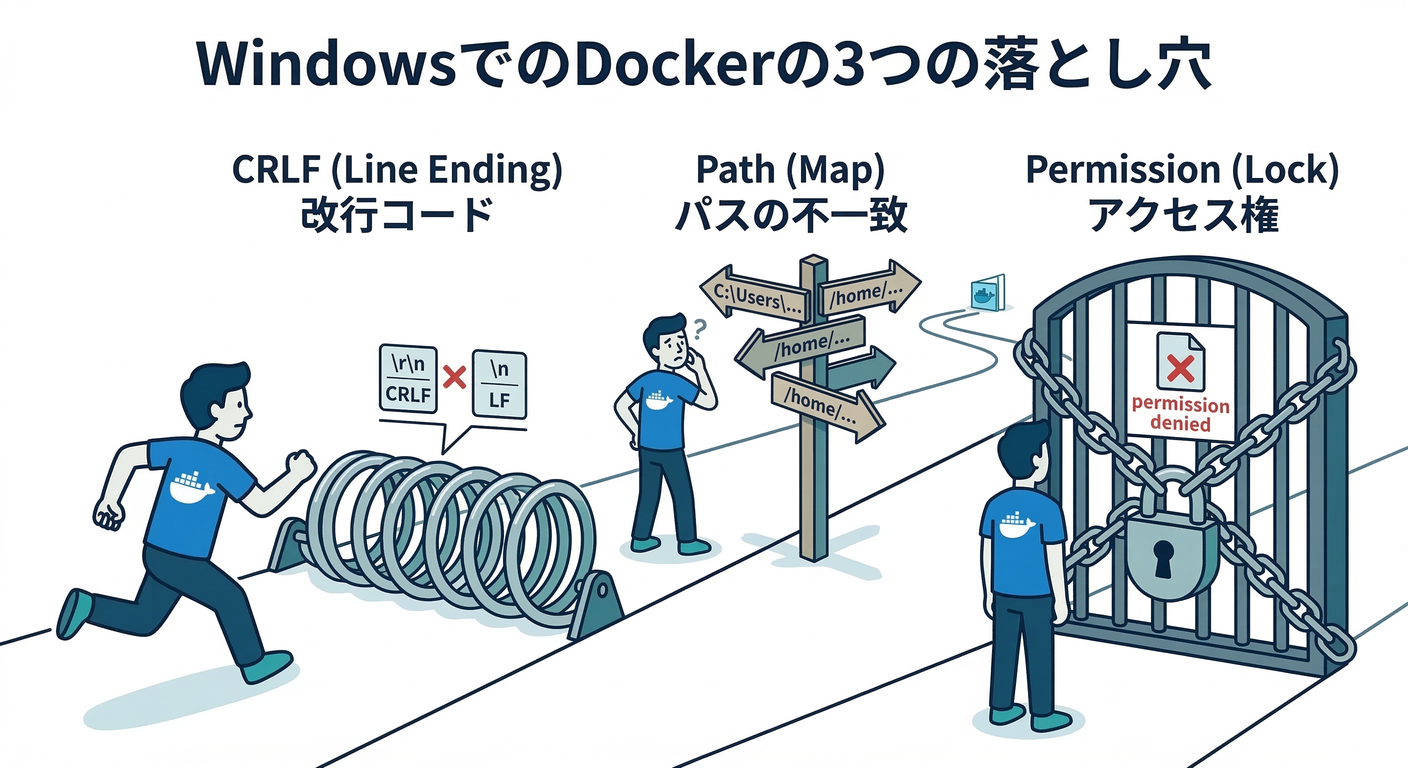 The Three Docker Traps
