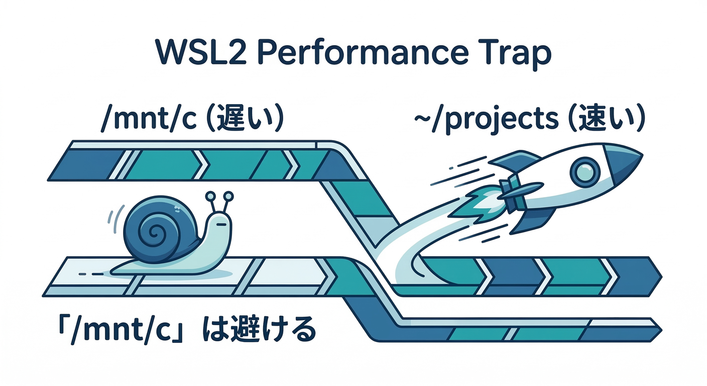 WSL2 Performance Trap