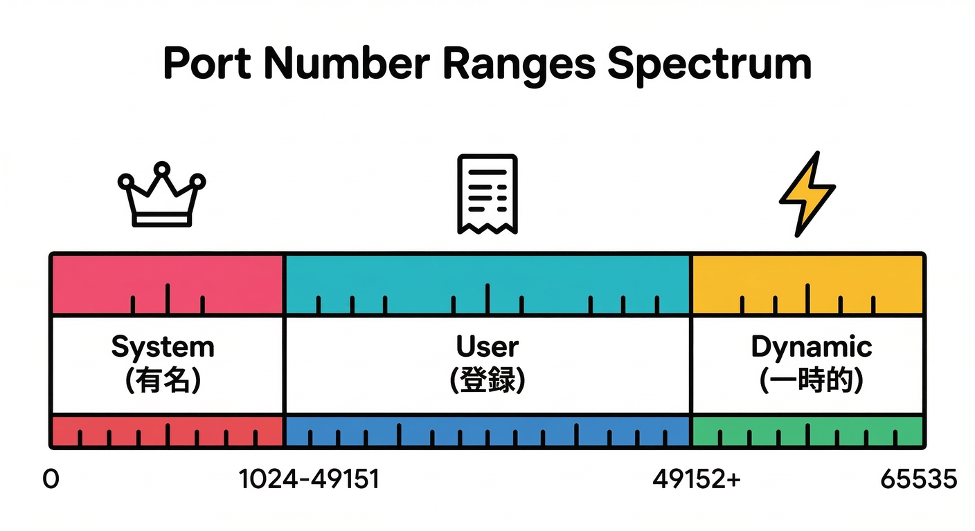 Port Number Ranges Spectrum