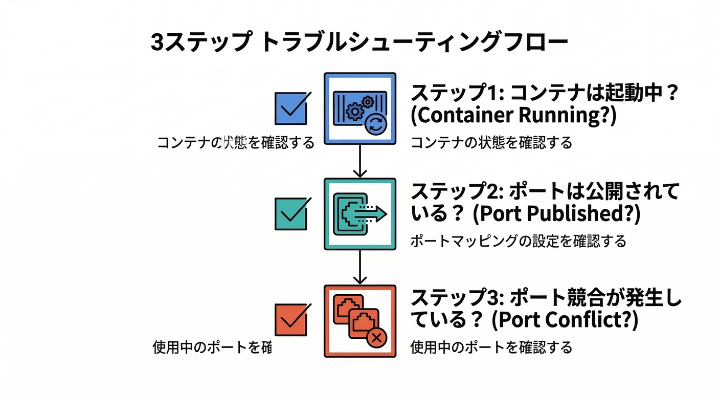 3-Step Troubleshooting Flow