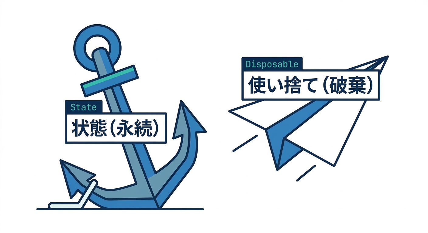 Persistent vs Disposable