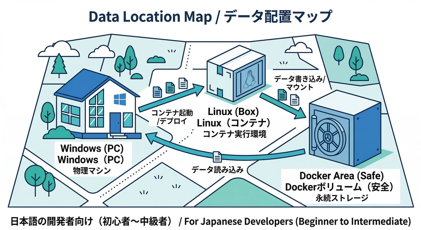 Data Location Map
