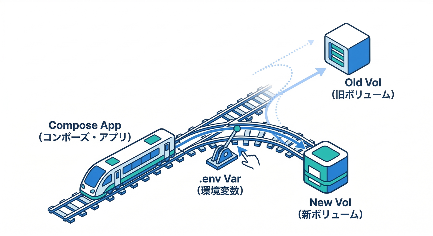 Volume Switch with Env Var
