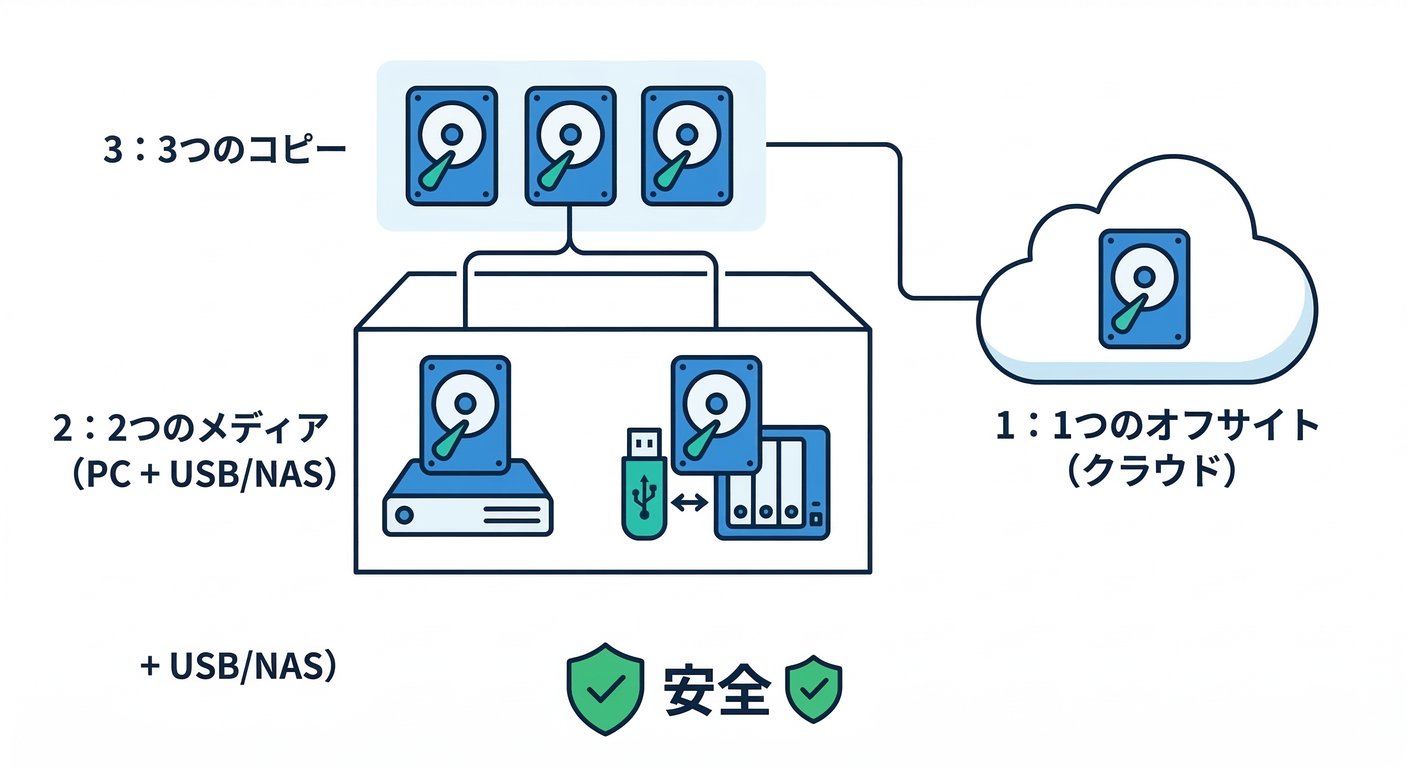 3-2-1 Rule Visualization
