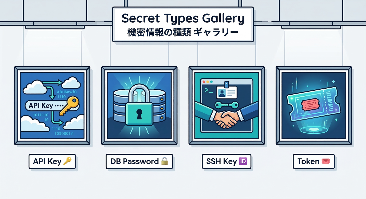 Secret Types Gallery
