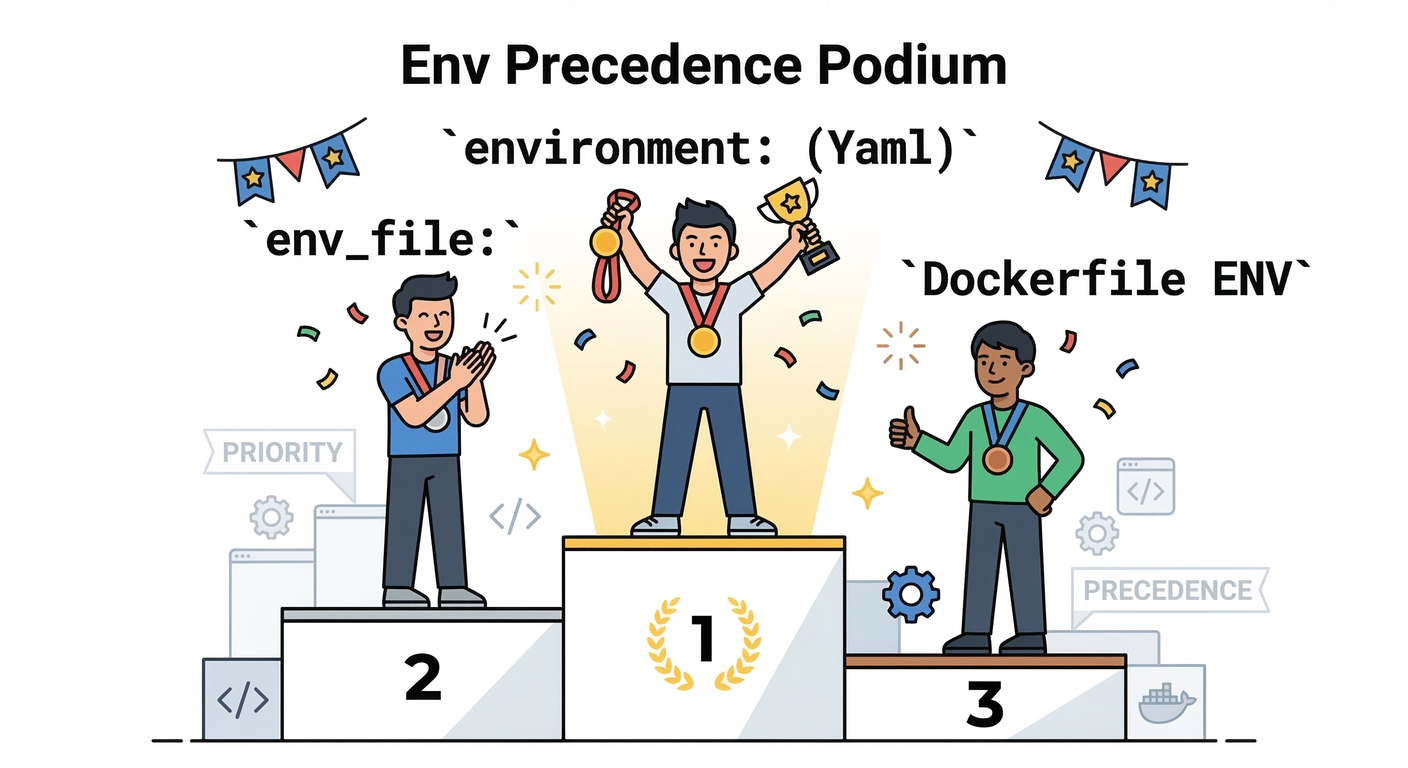 Env Precedence Podium