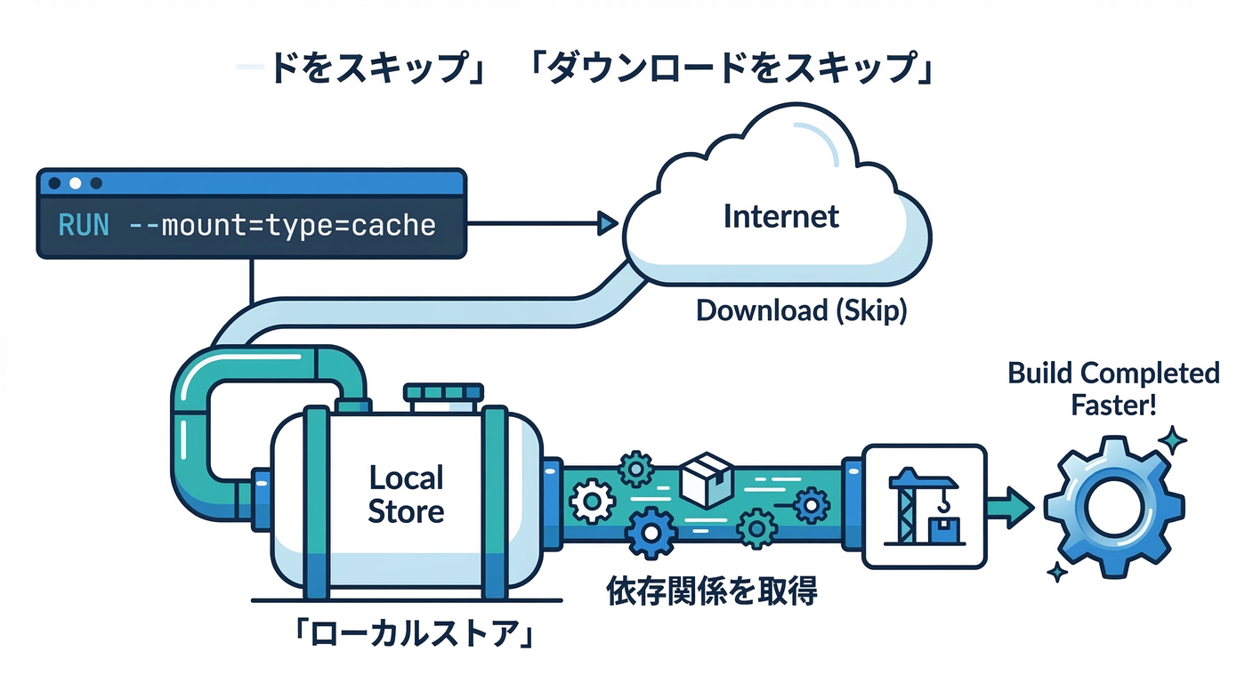 BuildKit Cache Mount
