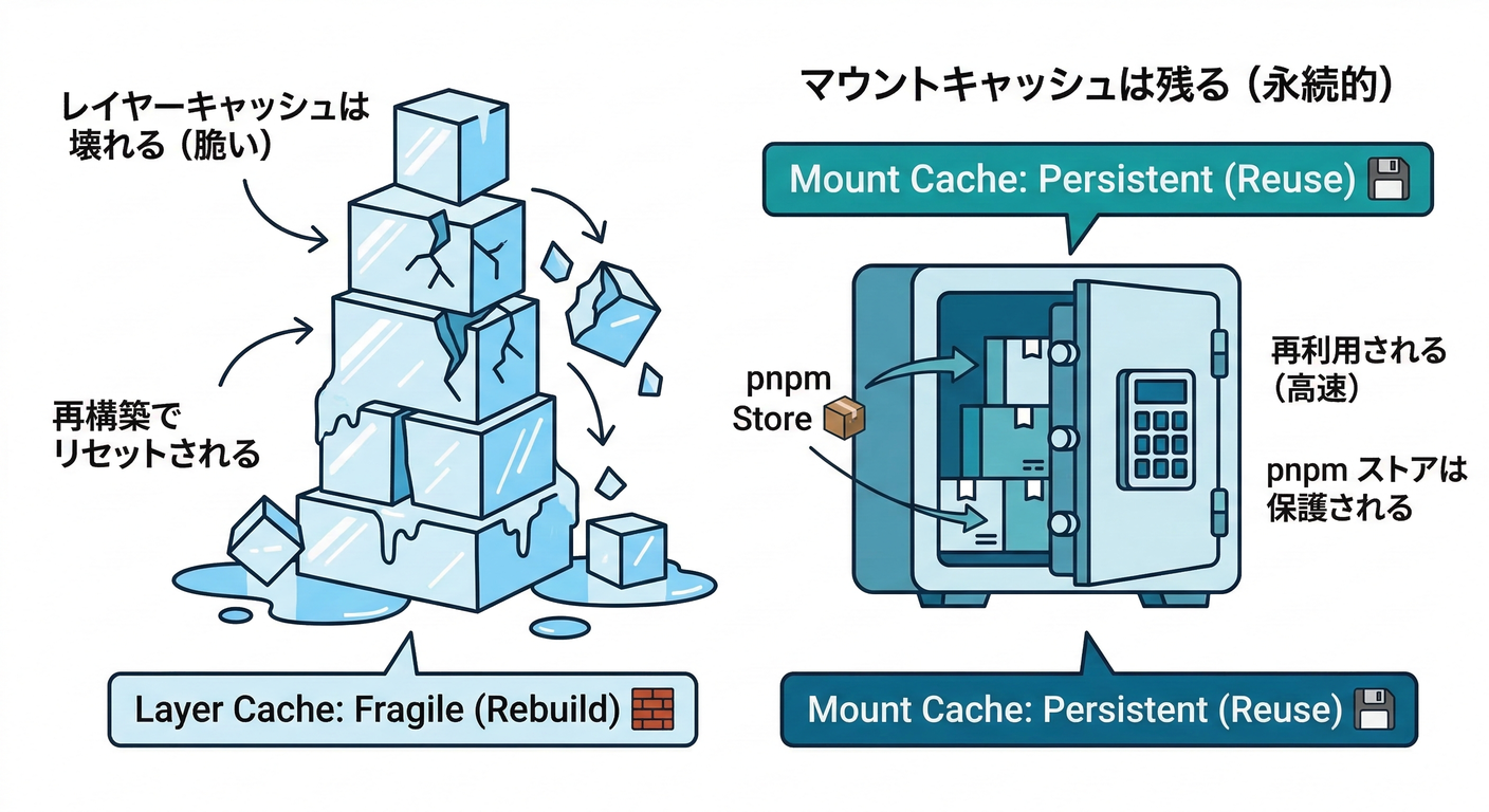 pnpm Store Cache Concept