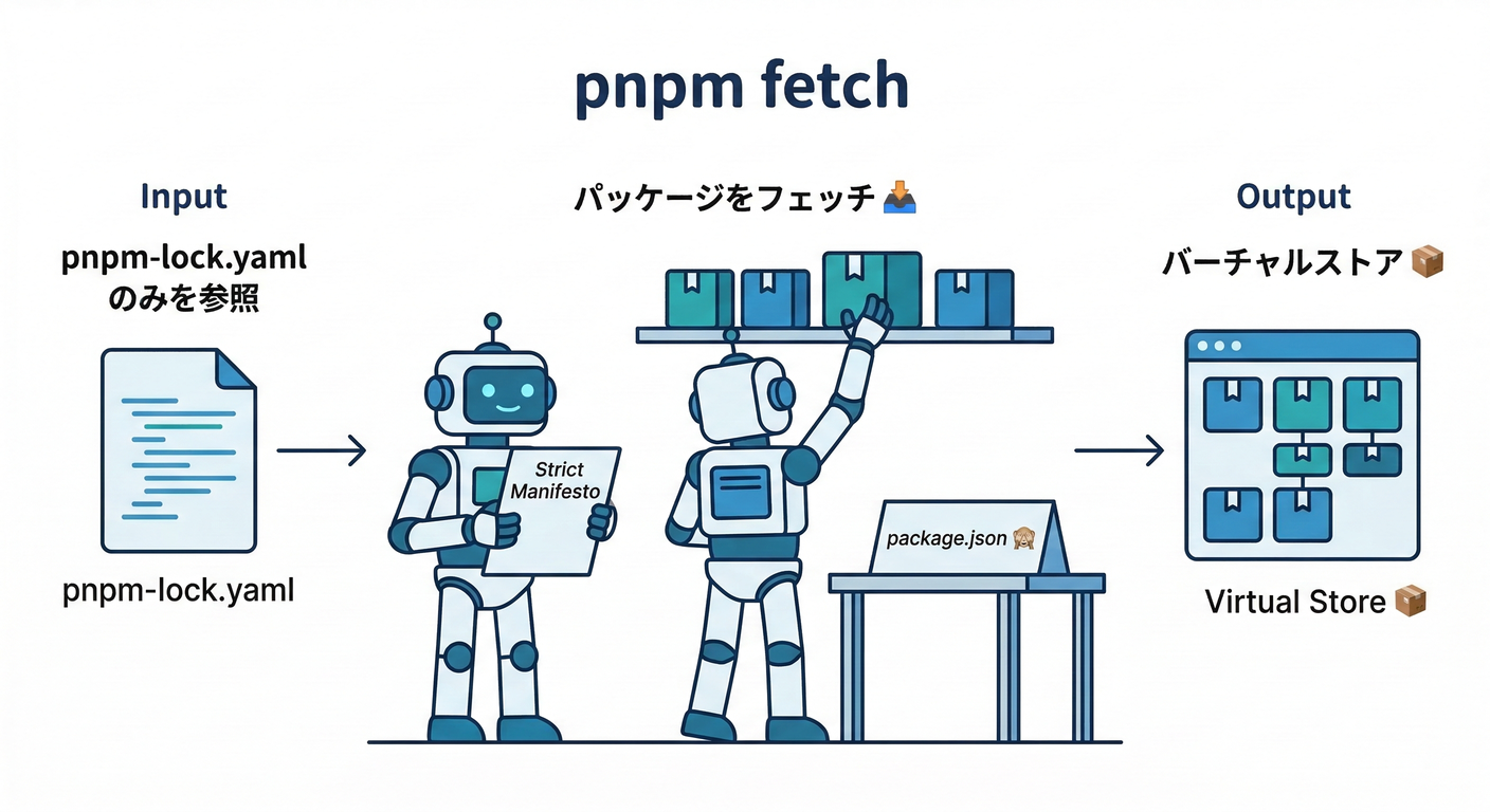 pnpm fetch Concept