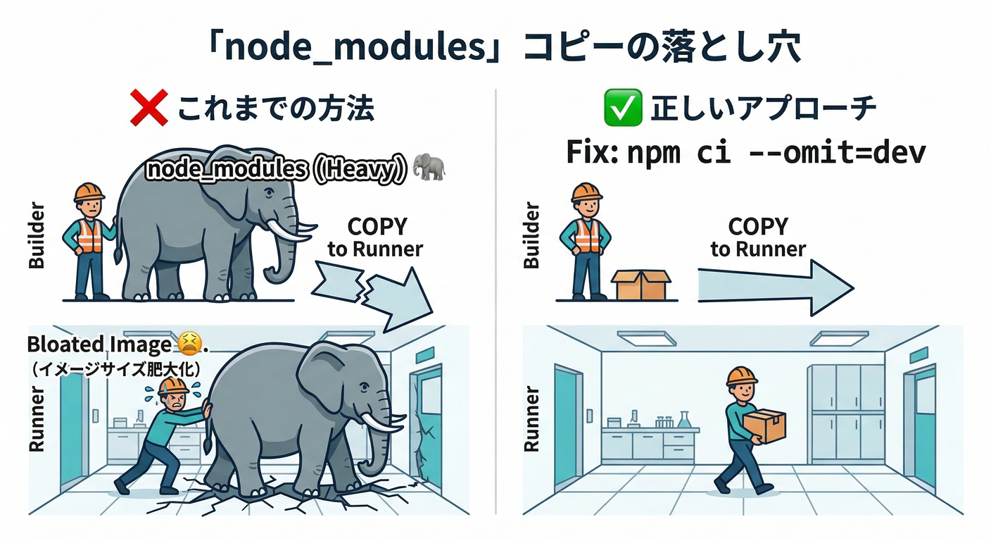 Copy node_modules Pitfall
