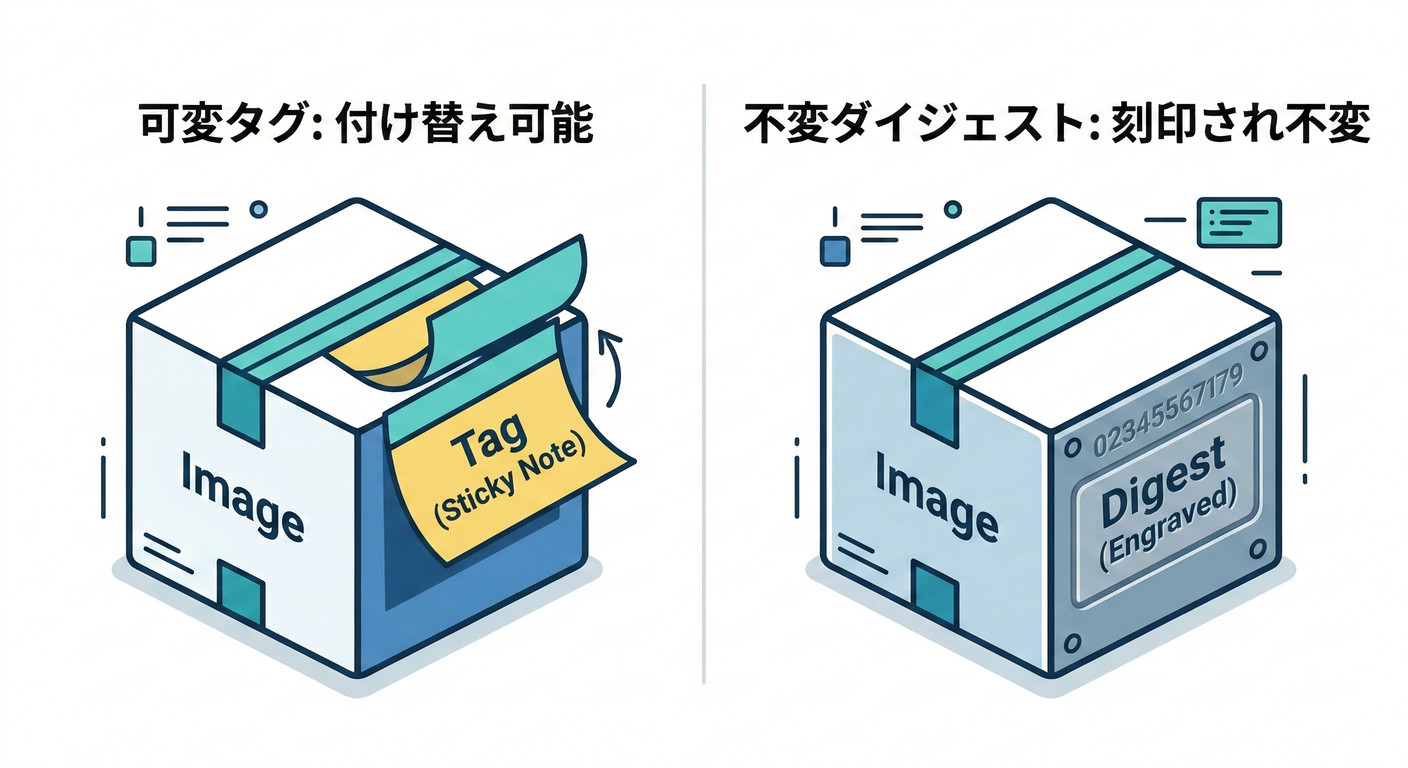 Mutable Tag vs Immutable Digest