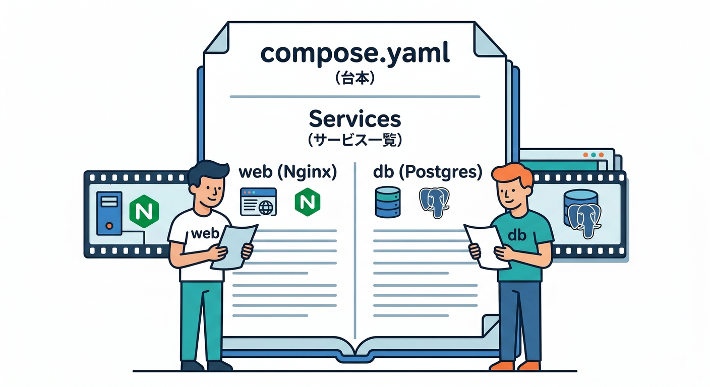 Compose as a Movie Script