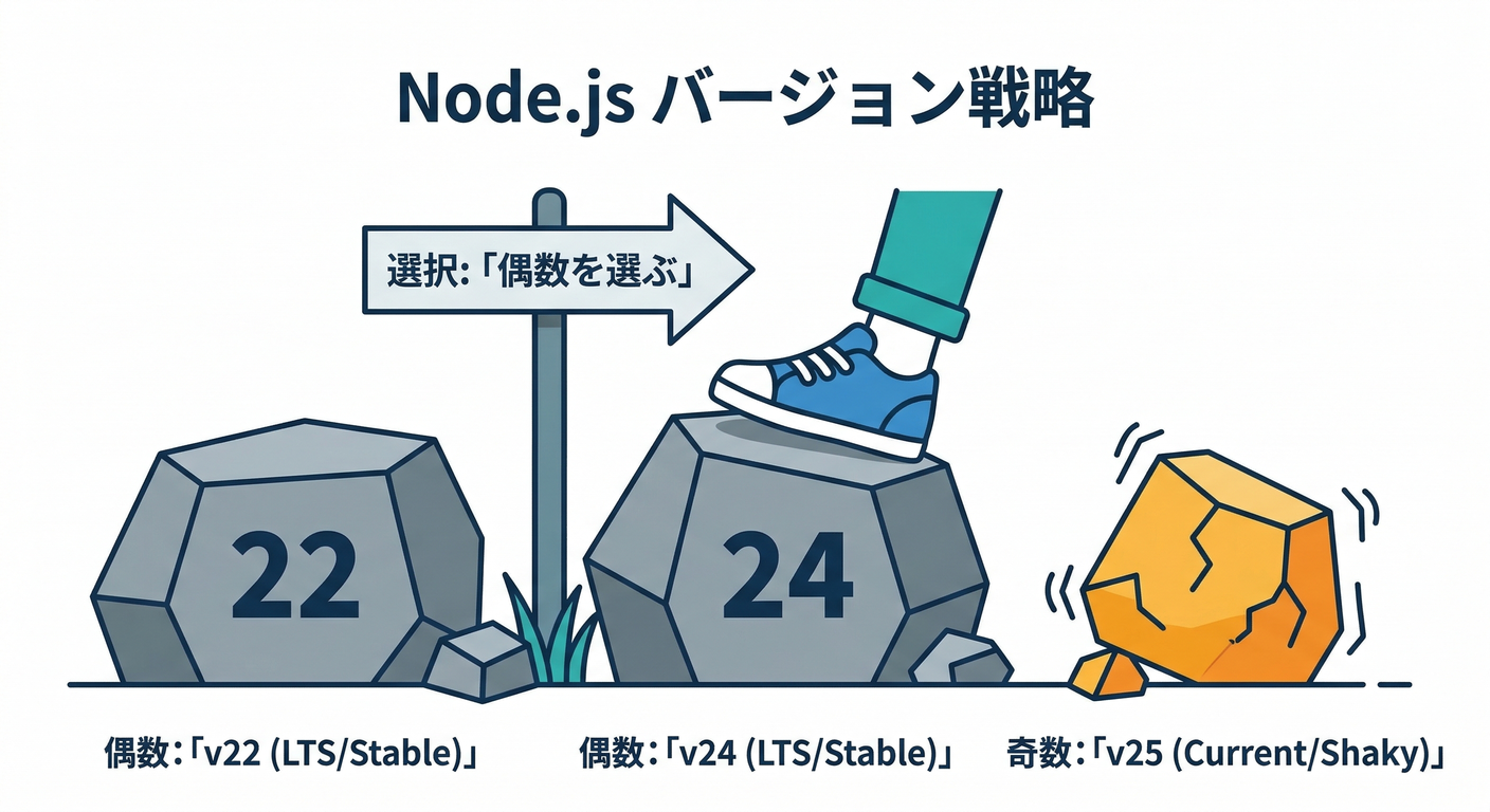 Node.js Version Strategy