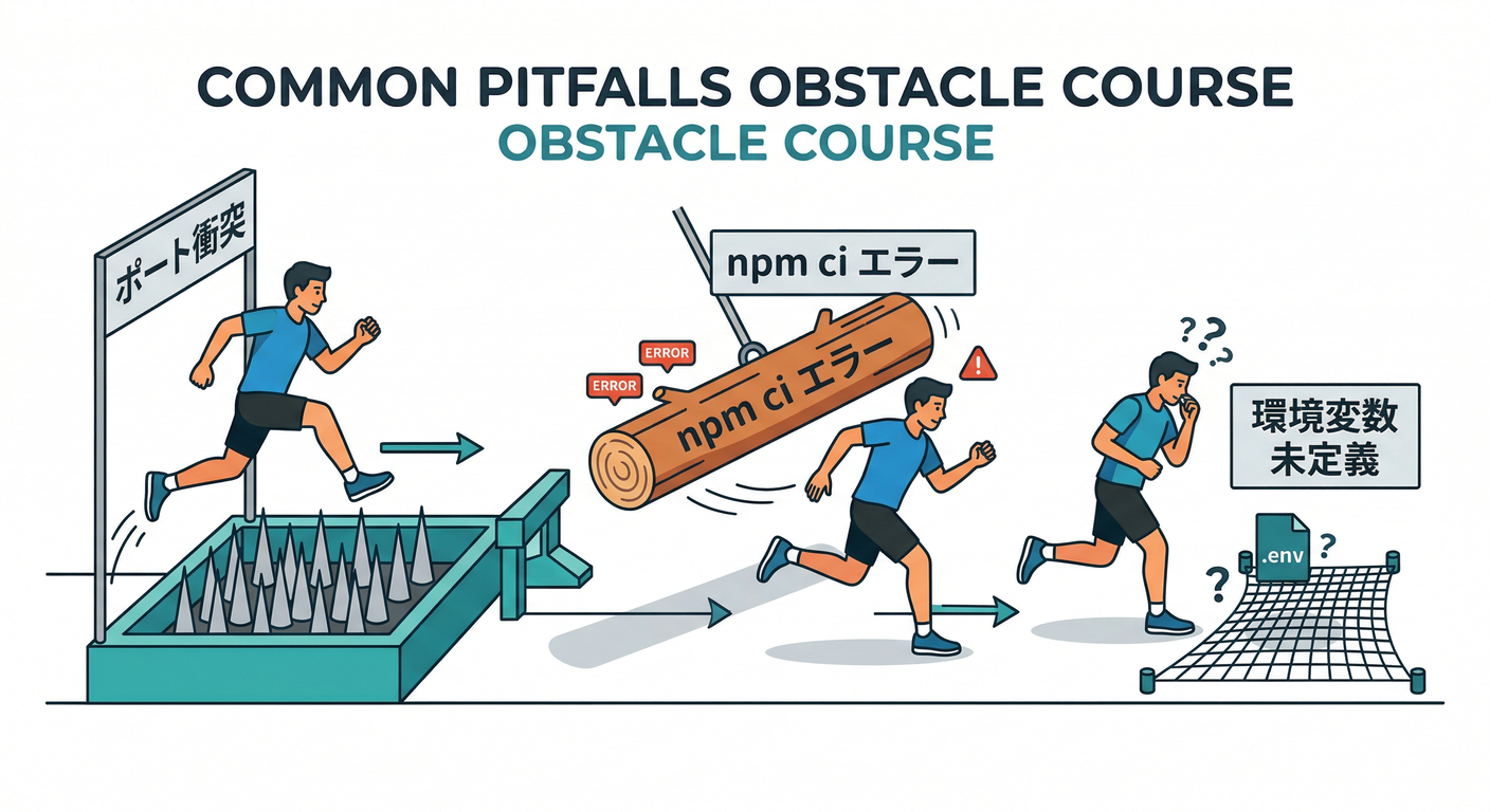 Common Pitfalls Obstacle Course