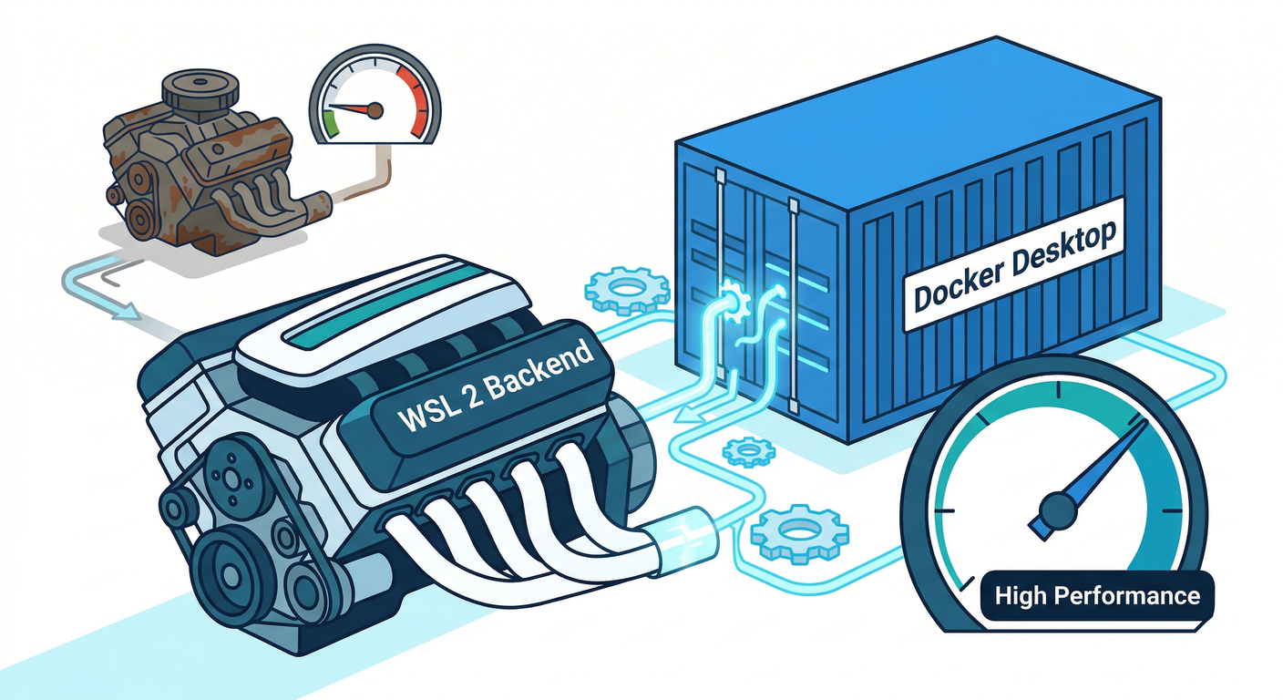Windows WSL 2エンジン
