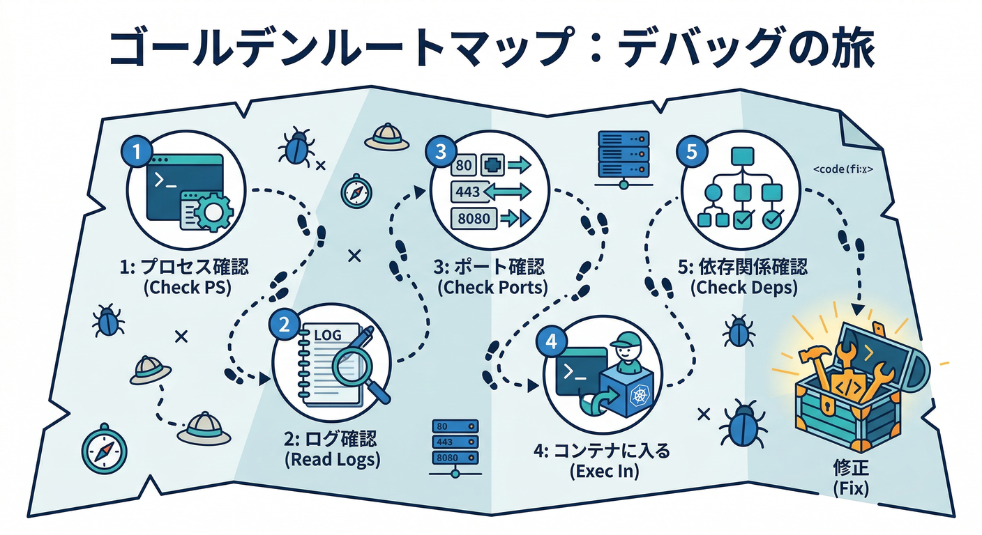 ゴールデンルートマップ