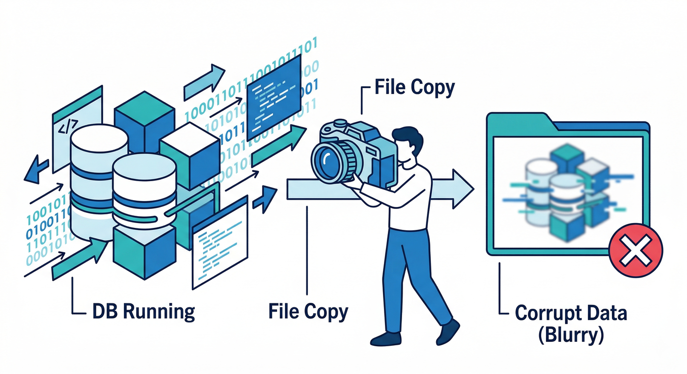physical backup risk