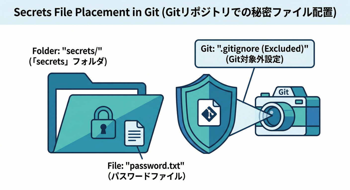 secrets file placement