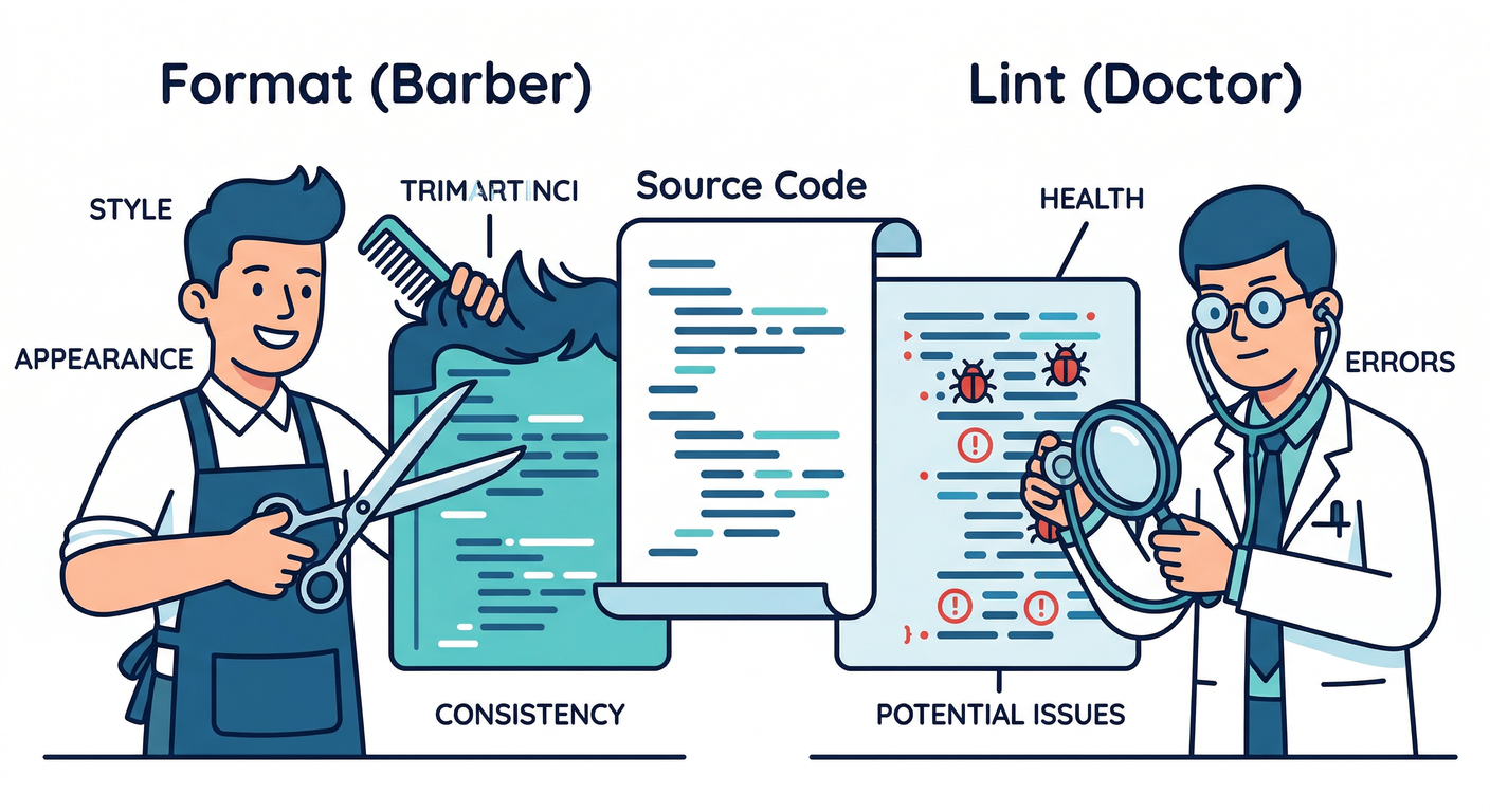 Format vs Lint Roles