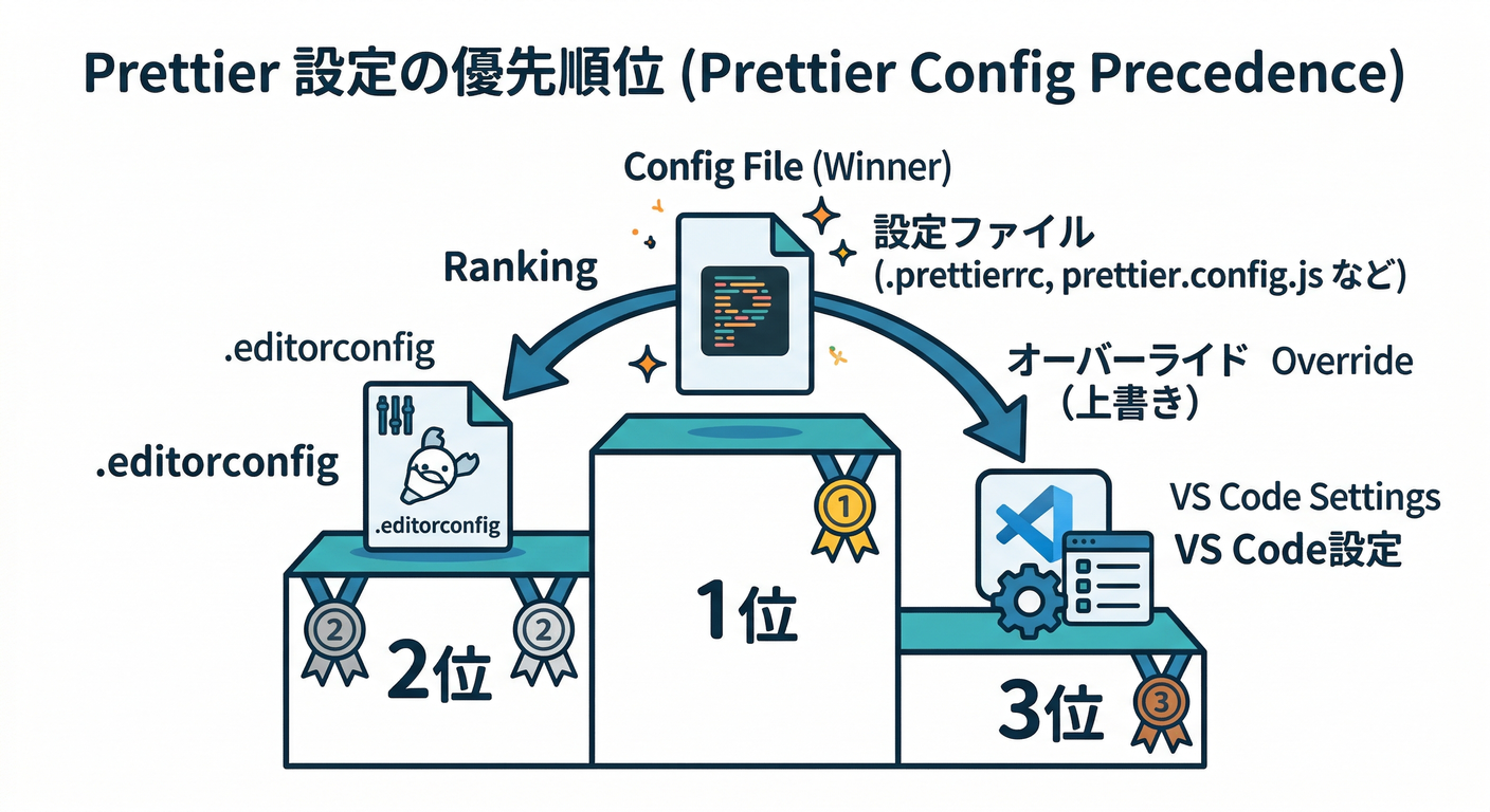 Prettier Config Precedence