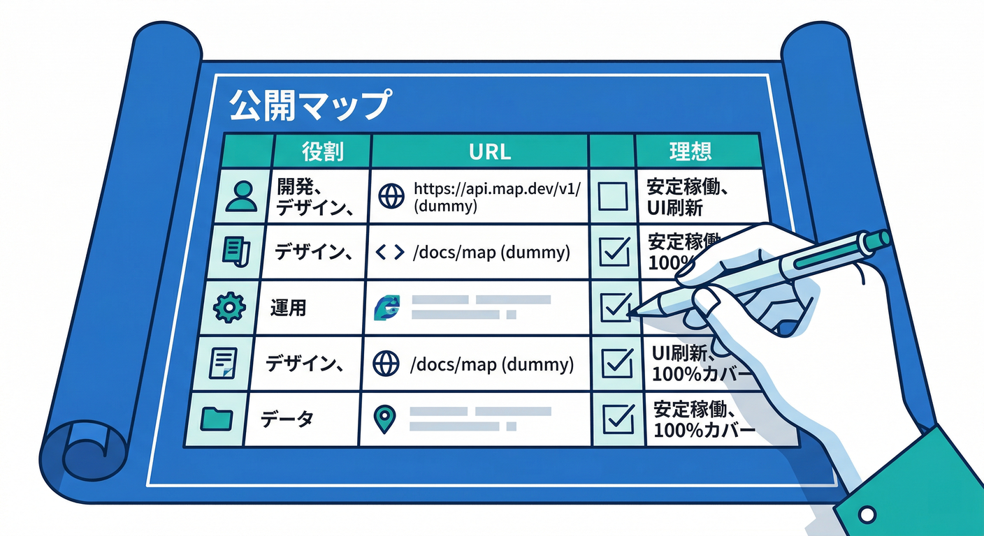 The Public Map Blueprint