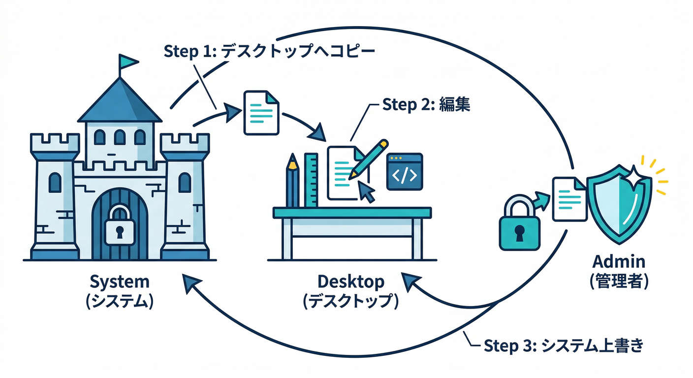Safe Editing Workflow