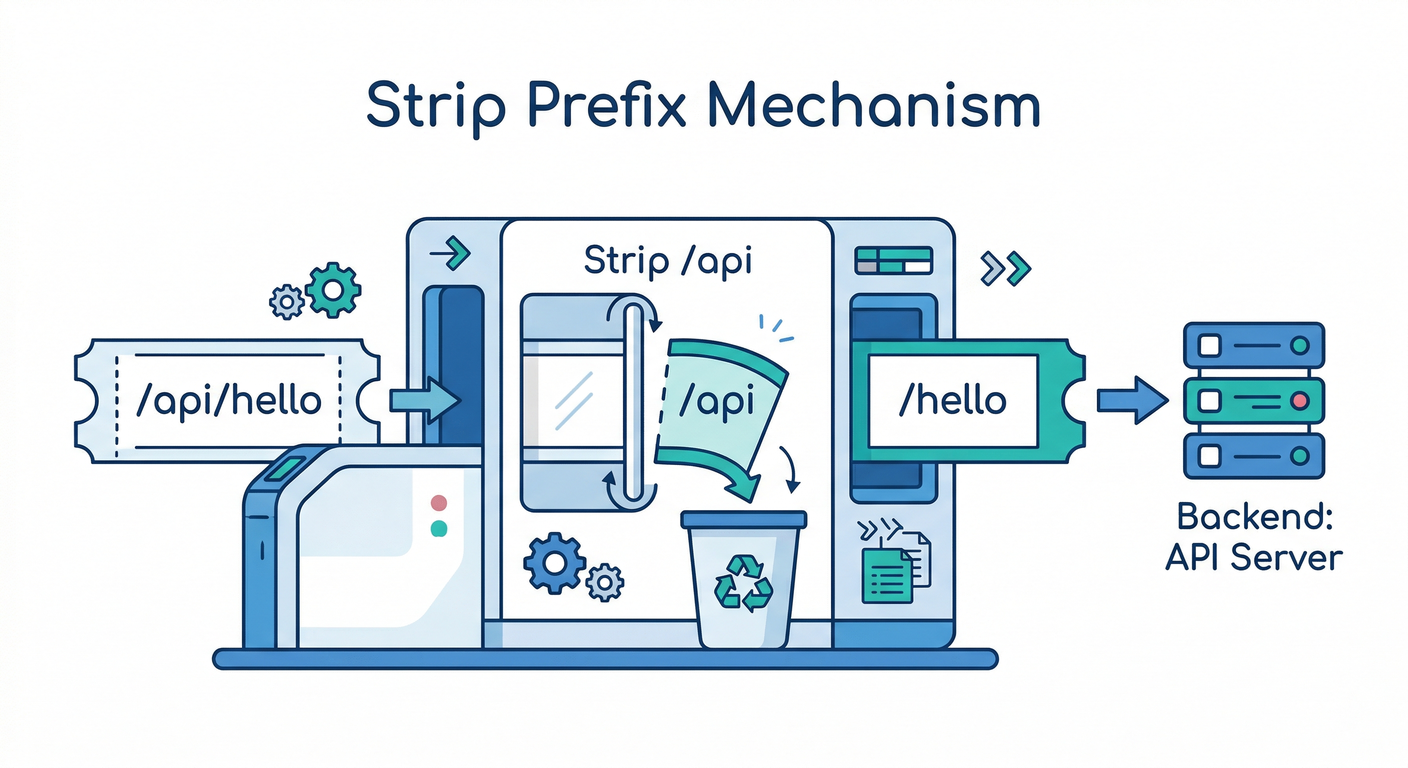 Strip Prefix Mechanism
