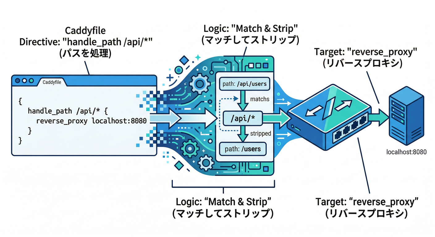 Caddyfile Logic Visualization