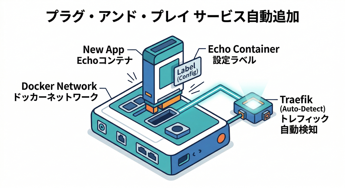 Plug and Play Service Addition