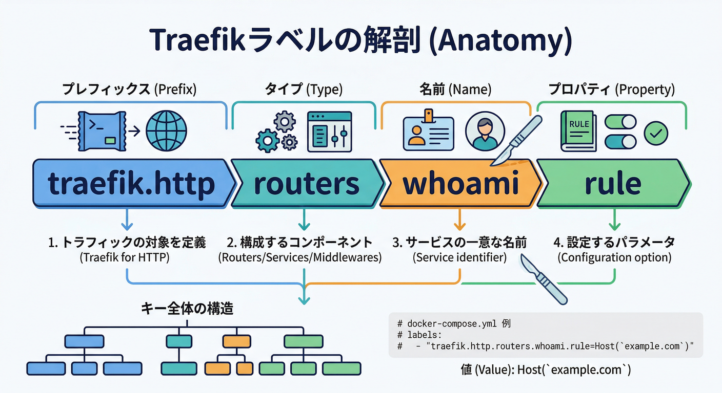 Traefik Label Anatomy