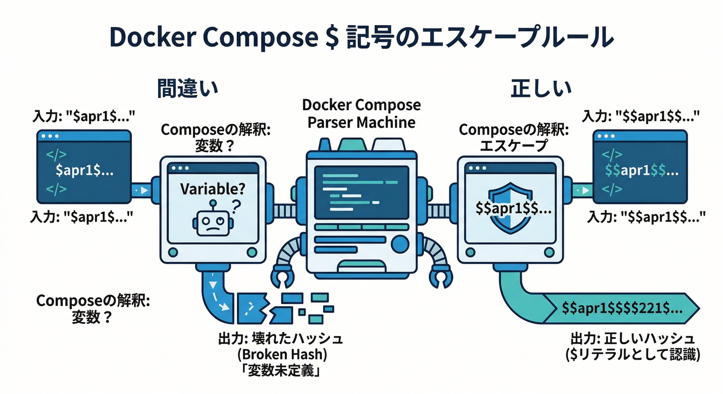 Dollar Sign Escape Rule