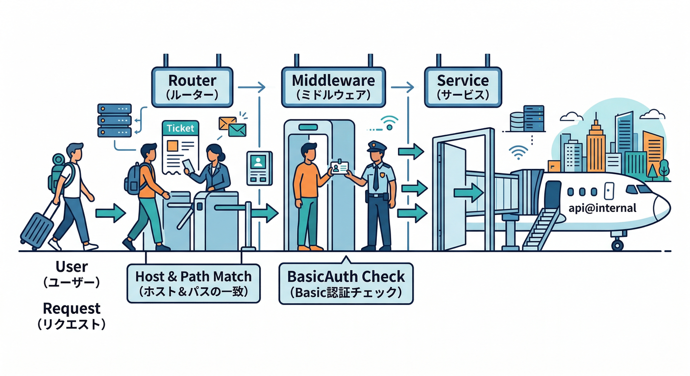 Authentication Request Flow