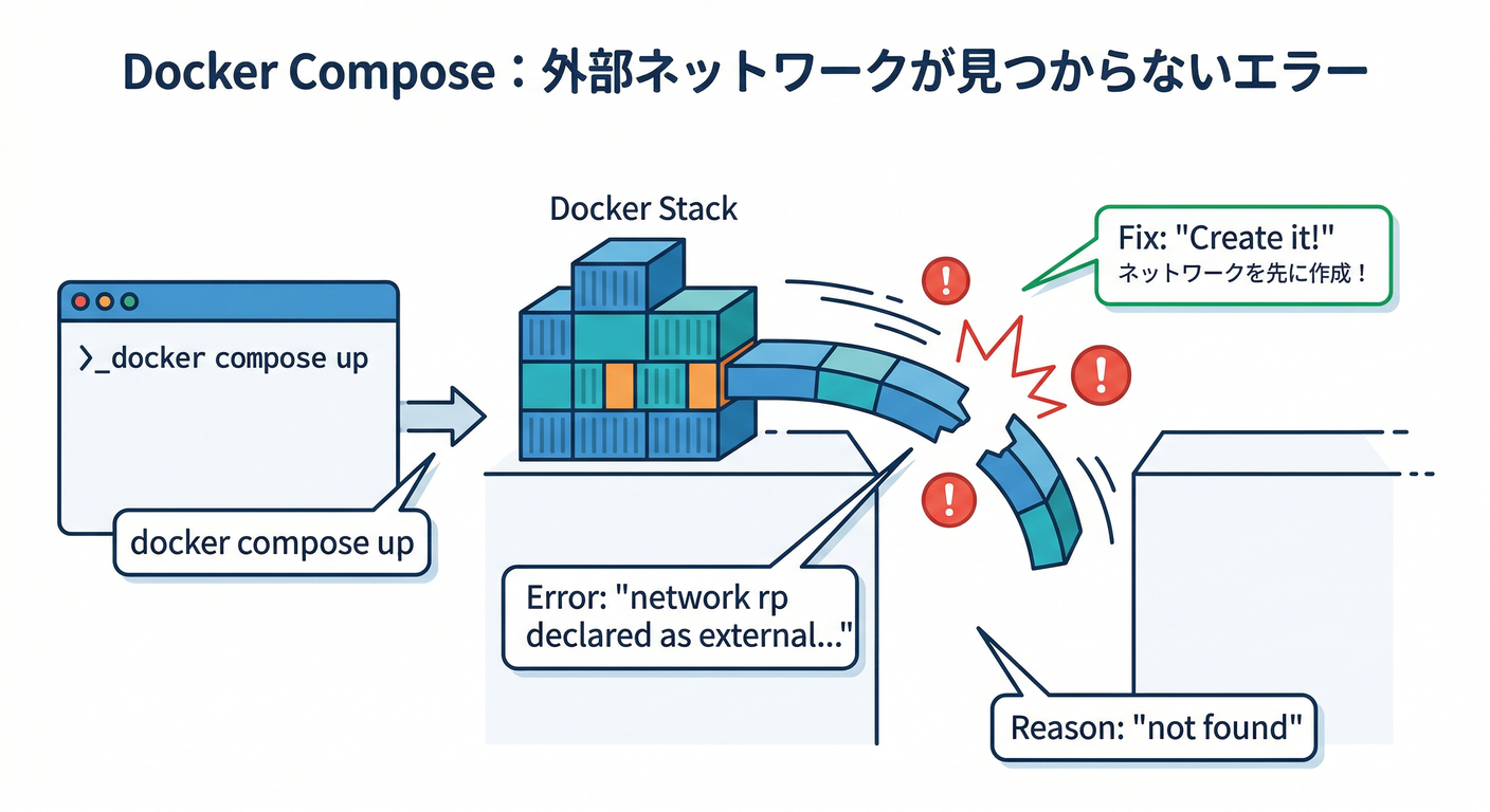 Network Not Found Error