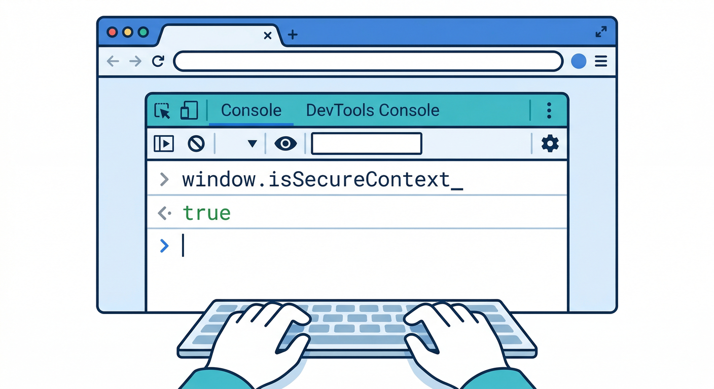 DevTools Secure Context Check
