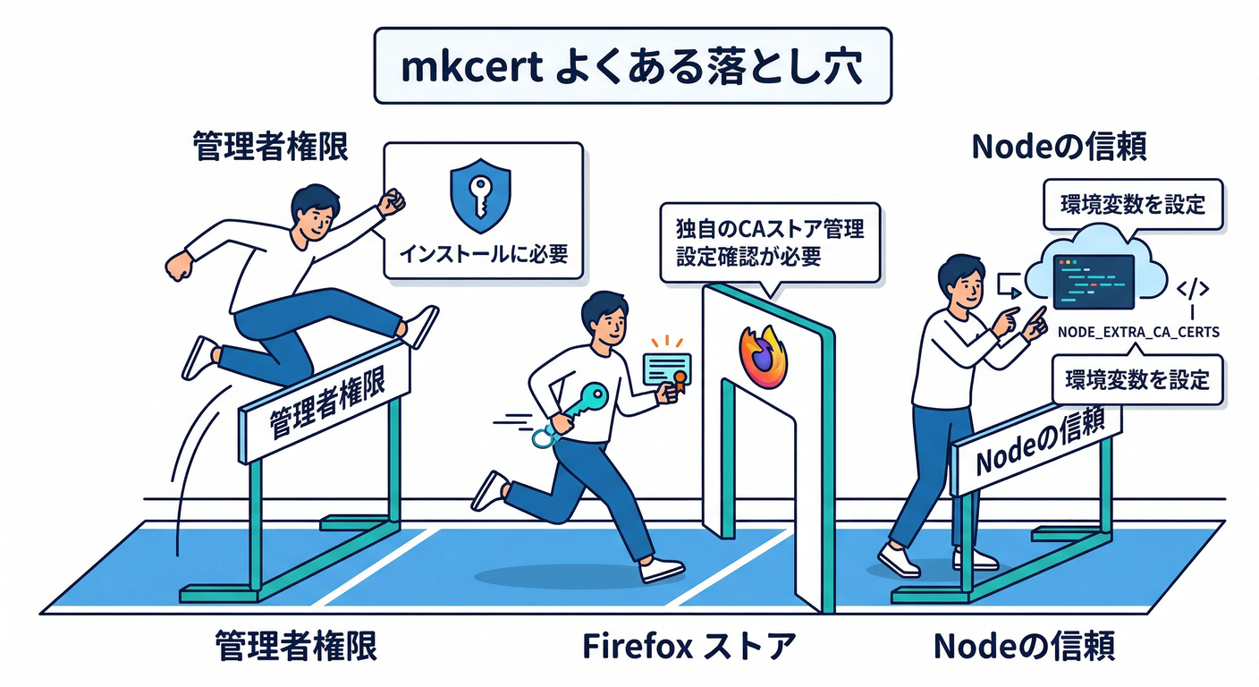 mkcert Common Pitfalls