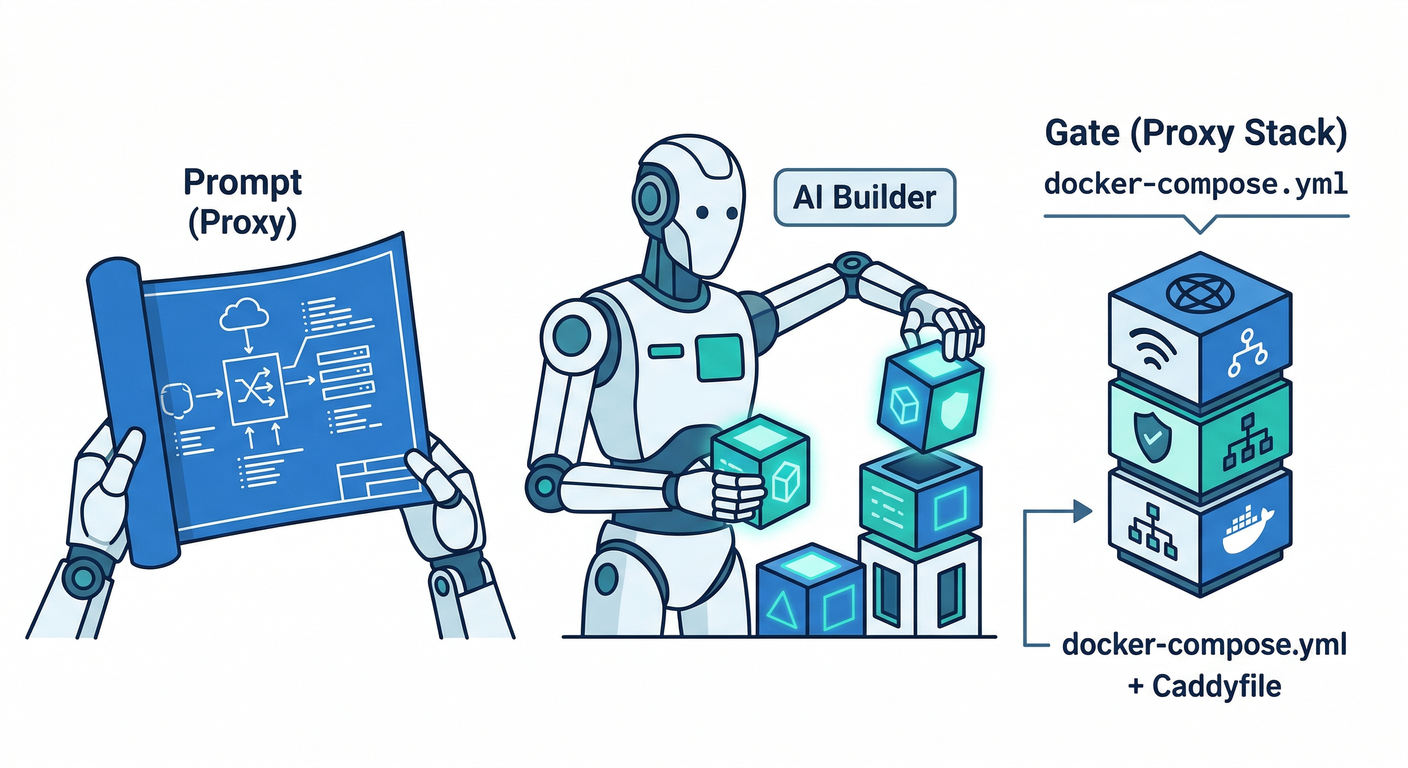 AI Building Proxy Stack