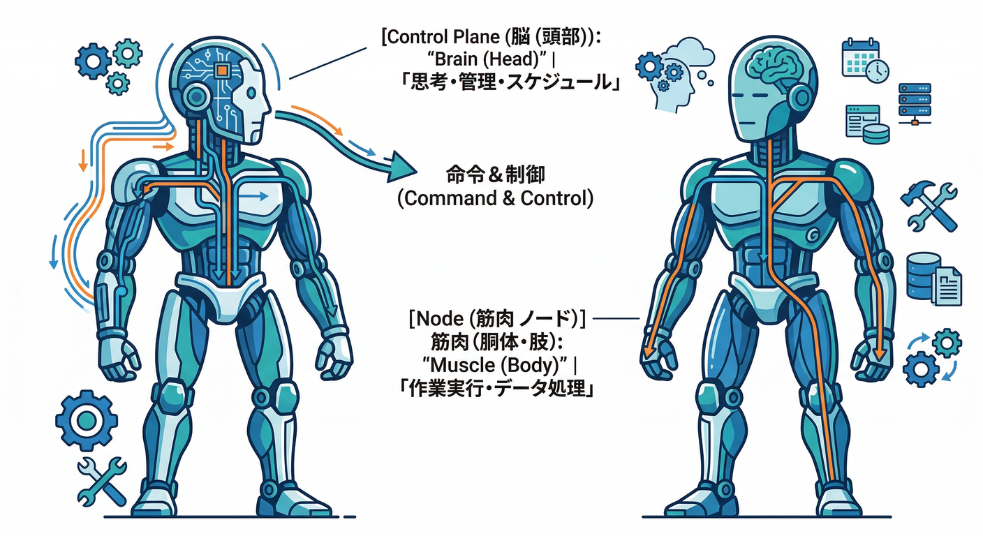Control Plane vs Node