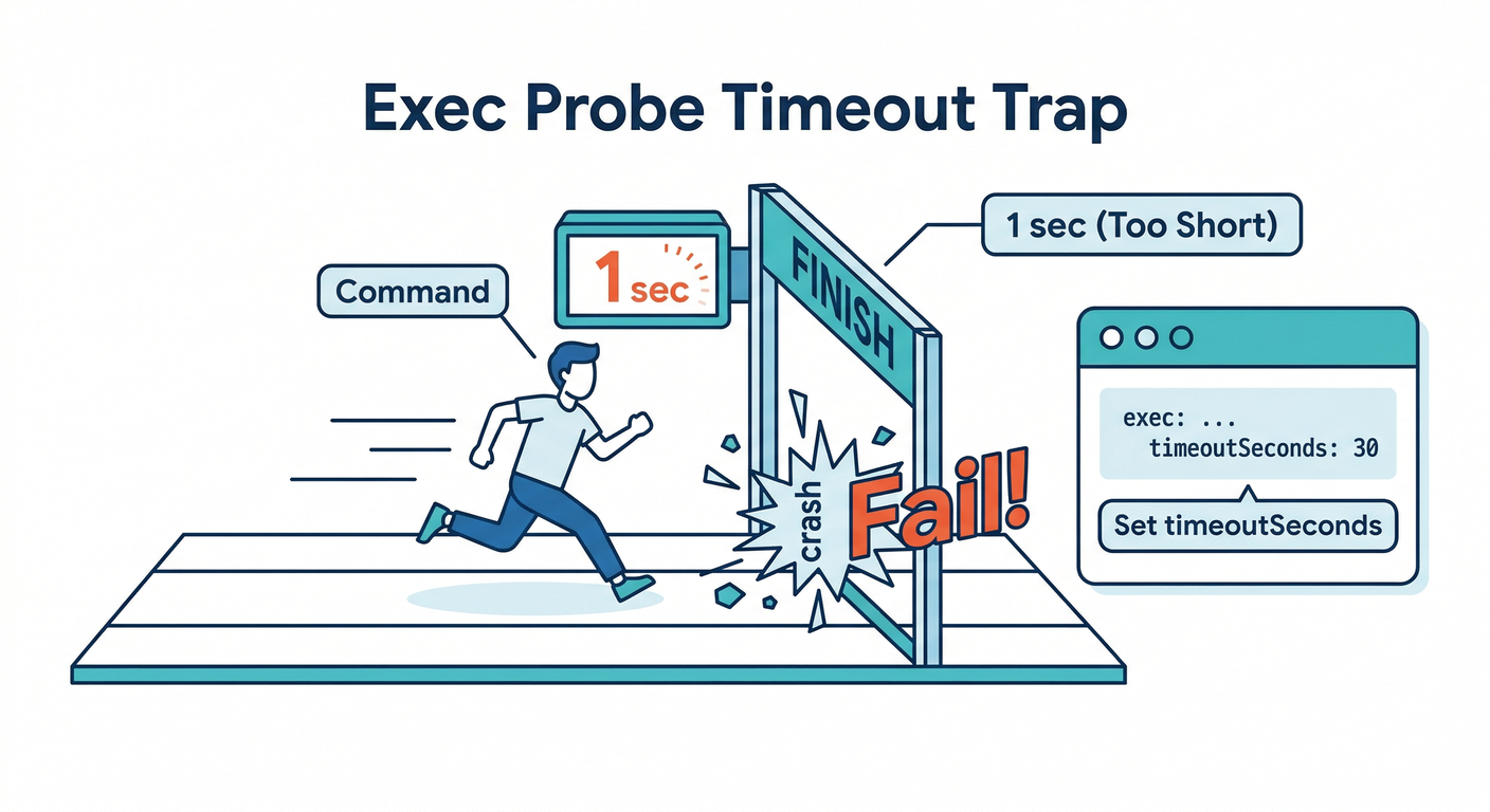 Exec Probe Timeout Trap