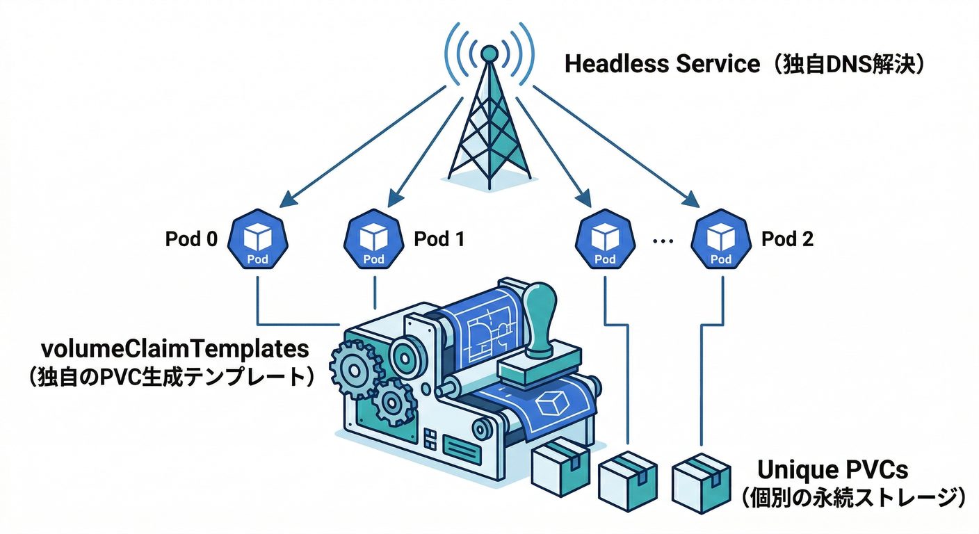 Essential Components for StatefulSet