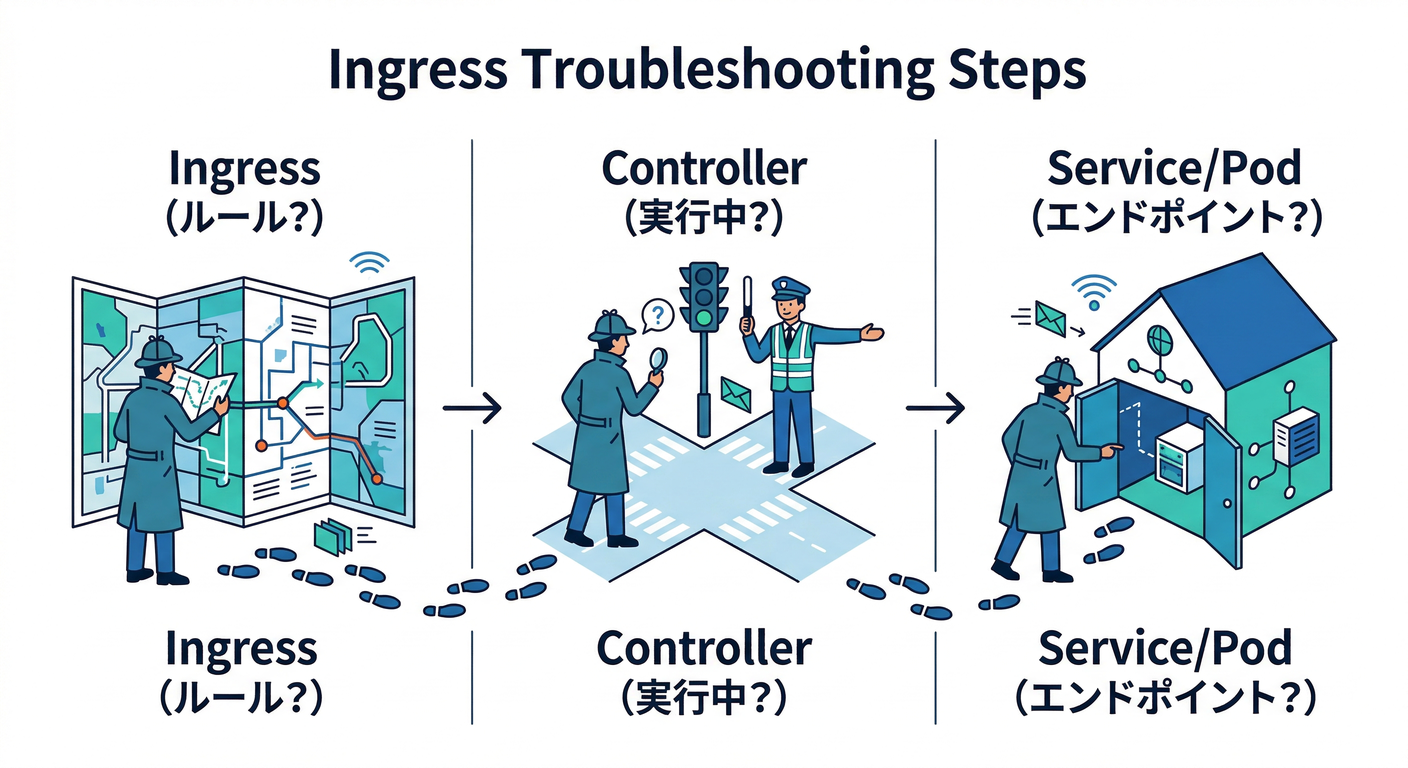 Ingress Troubleshooting Steps