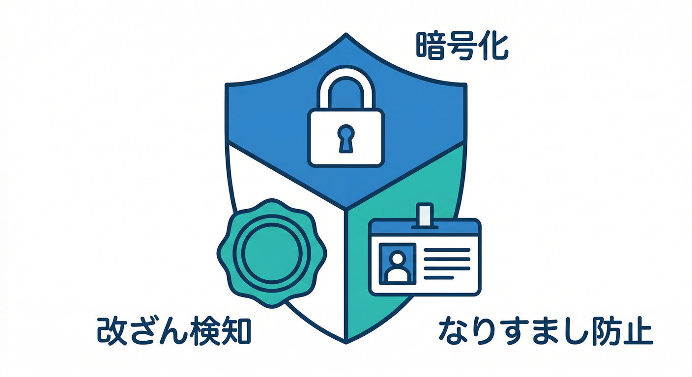 Three pillars of TLS security