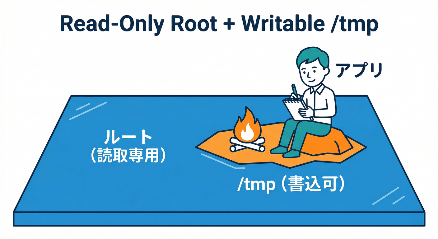 Read-Only Root + Writable /tmp