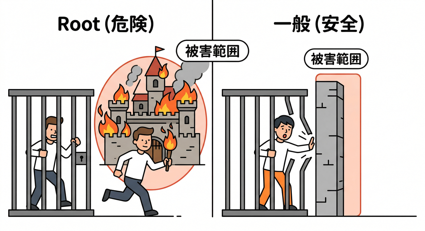 Root vs Non-Root Blast Radius