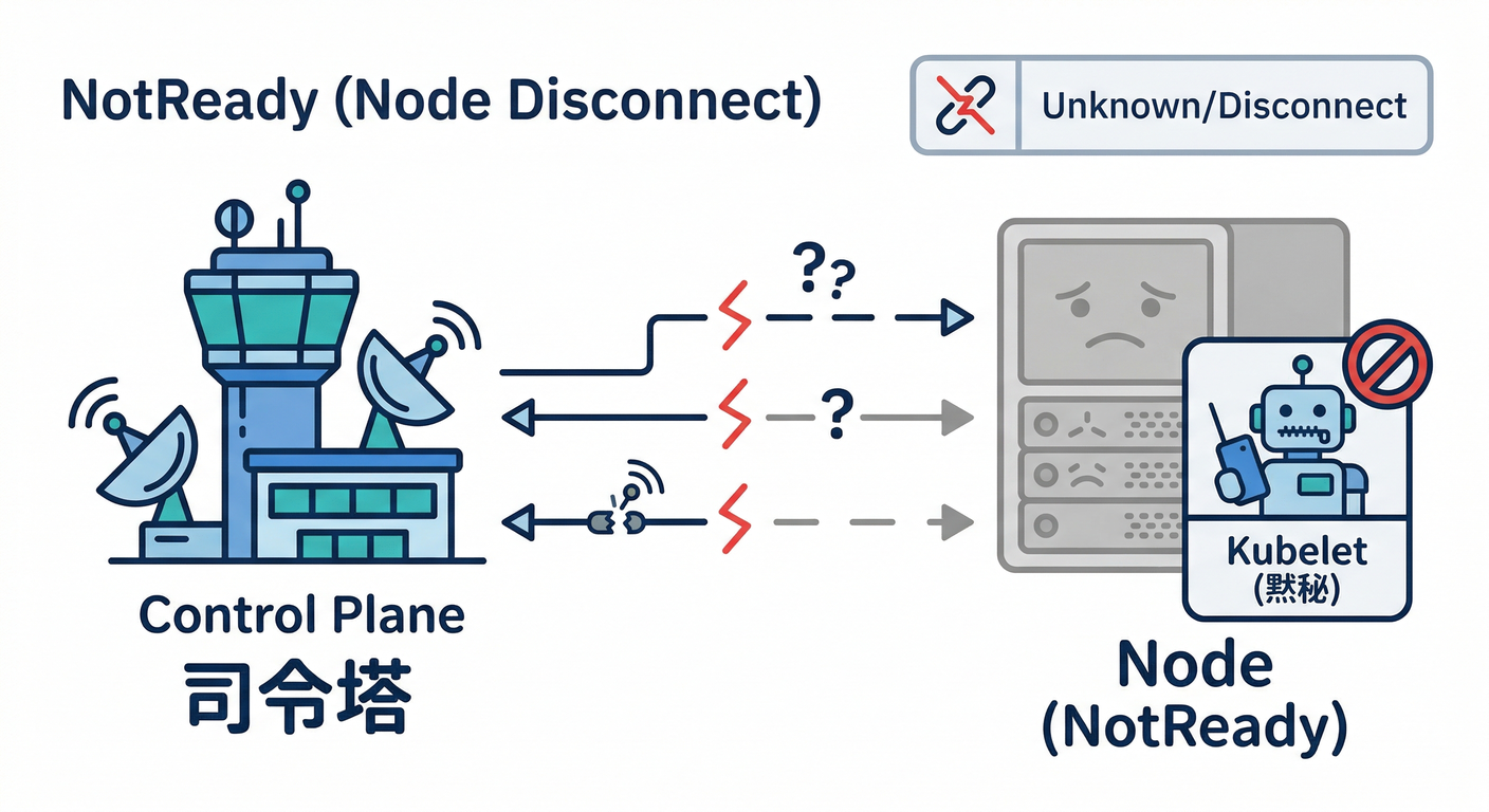 NotReady (Node Disconnect)