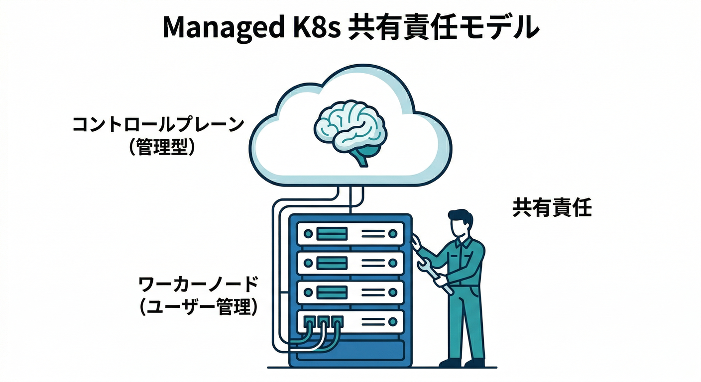 Managed K8s Responsibility