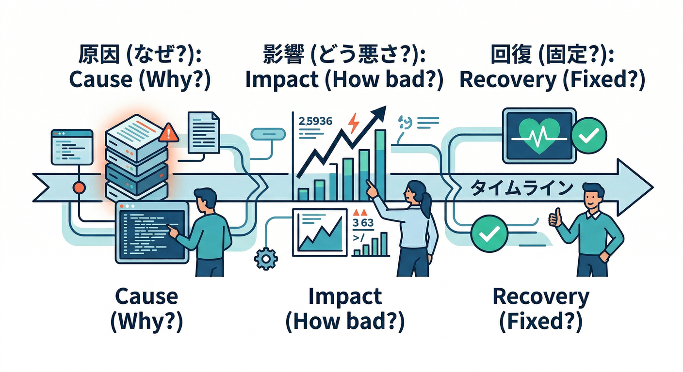 Cause Impact Recovery Flow