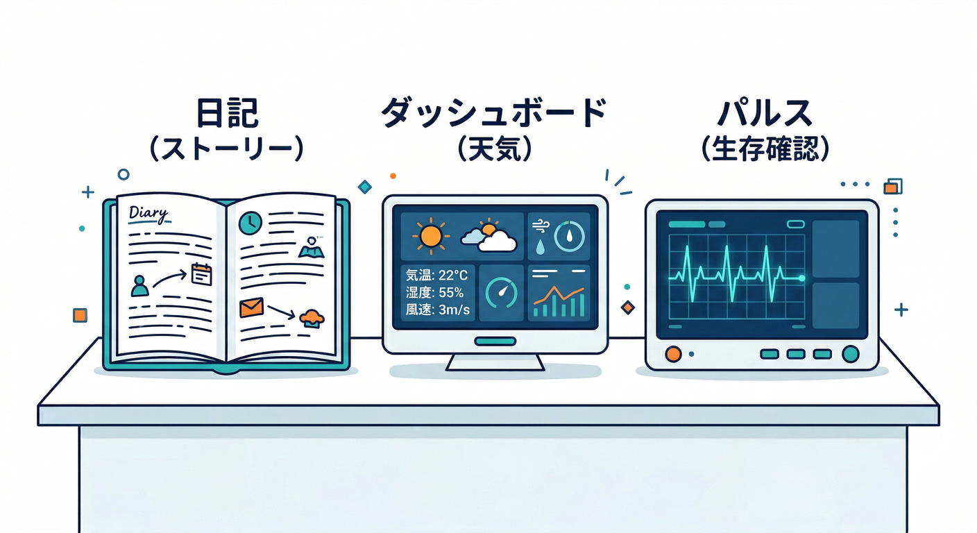 Logs vs Metrics Analogy