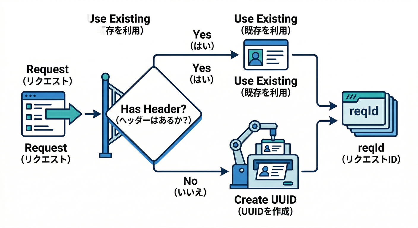 Request ID Generation Flow