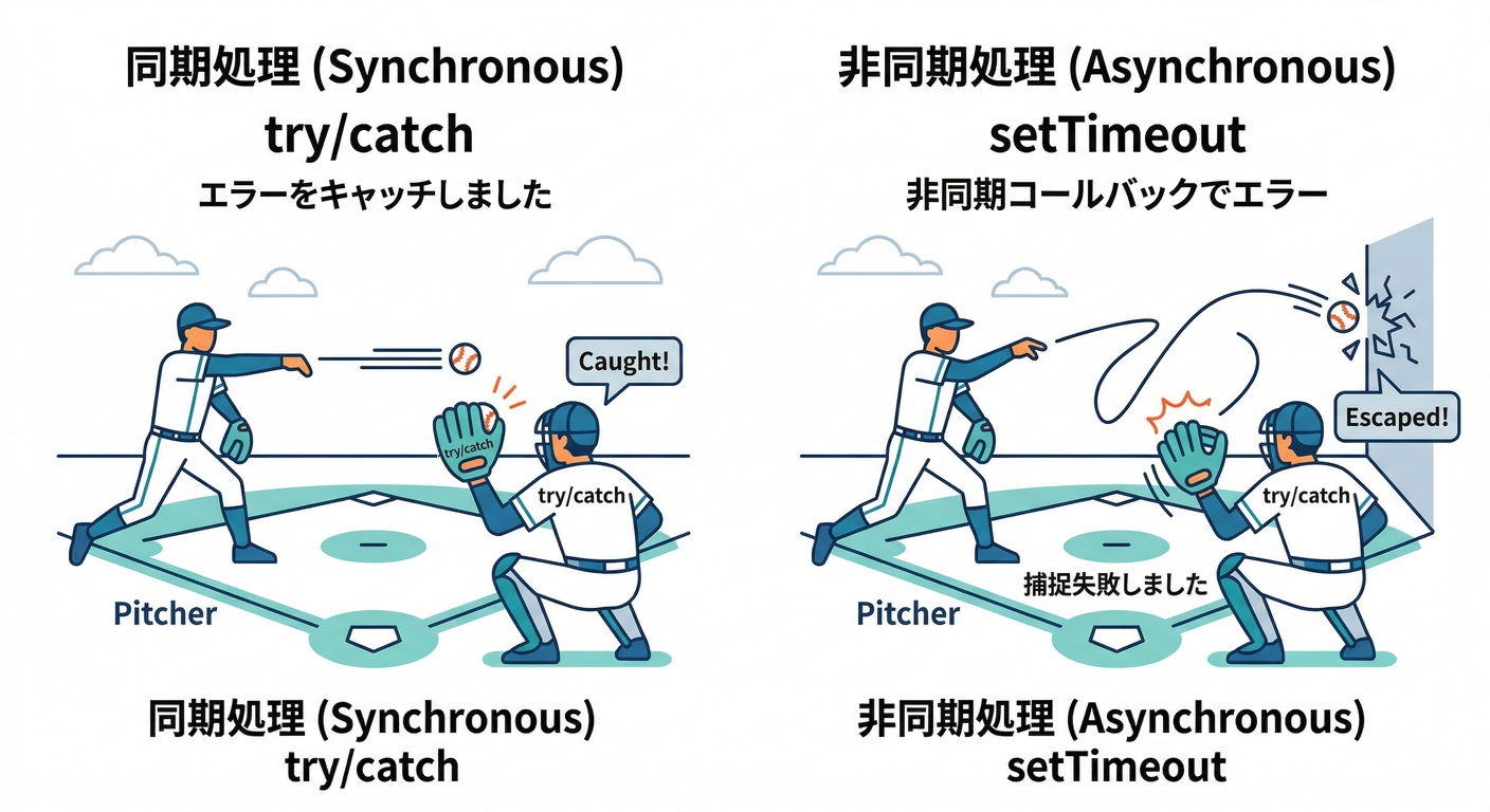 Route vs Async Error